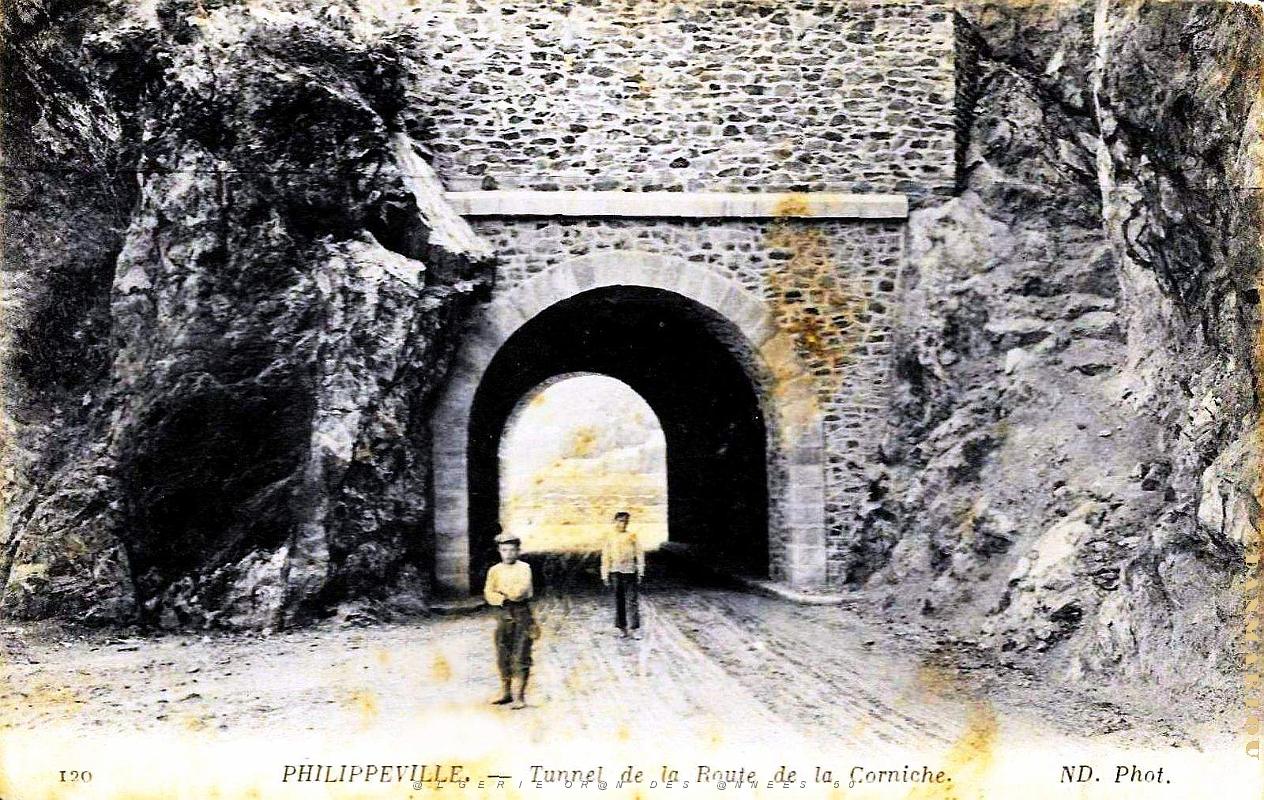 Philippeville - Route de la Corniche - Tunnel.jpg